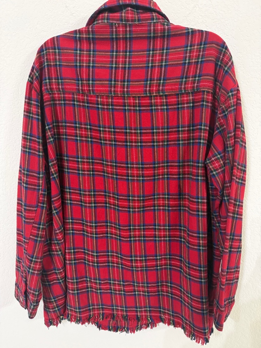 Lilypad Red Plaid Button-Down Shirt - Picture 5 of 9